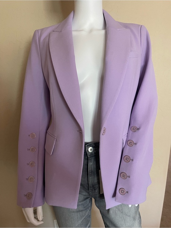 Veronica Beard Jackets & Blazers - Veronica Beard Lavender Tailored Blazer Size 6 Lilac Single Button Jacket